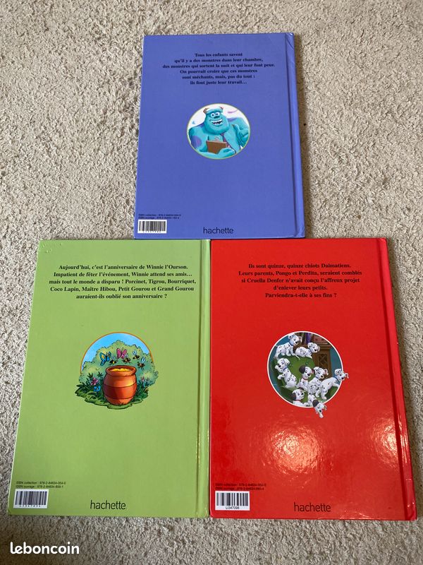 Lot de 3 livres Disney (image 2)