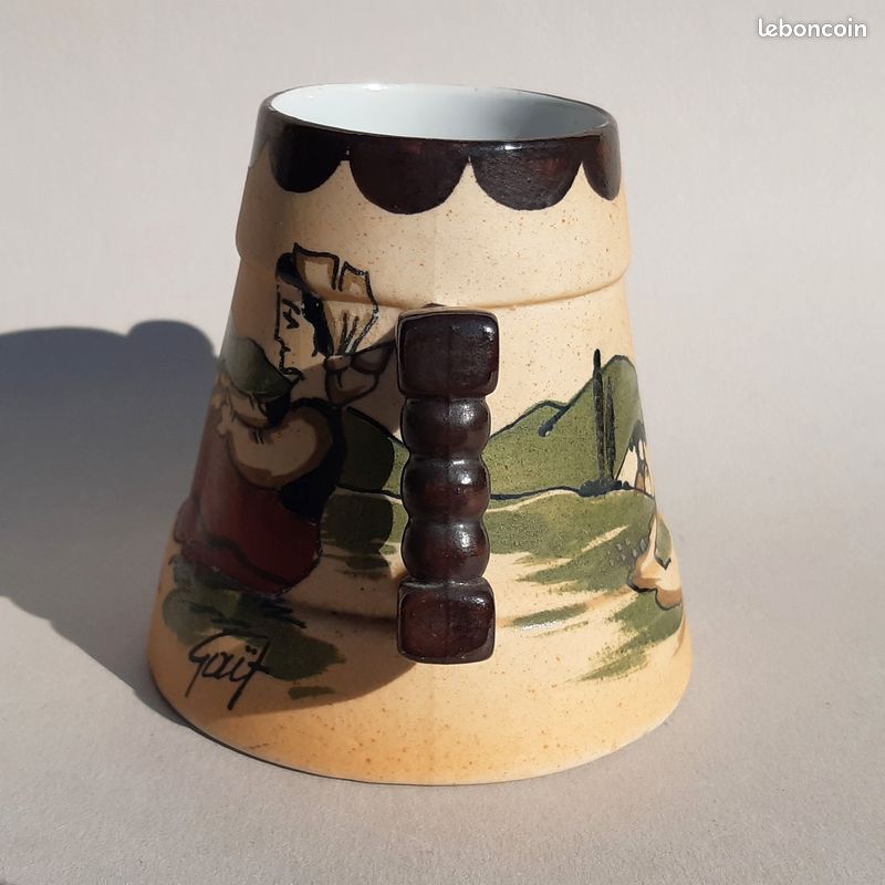 Vase en céramiques Basque - Signées Gaitaud (image 4)
