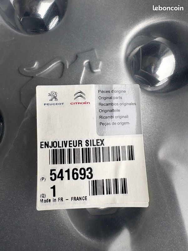 Enjoliveur Roue 14 Pouces Pour Peugeot 306 - Référence 9627182577 MICA 1 - Occasion