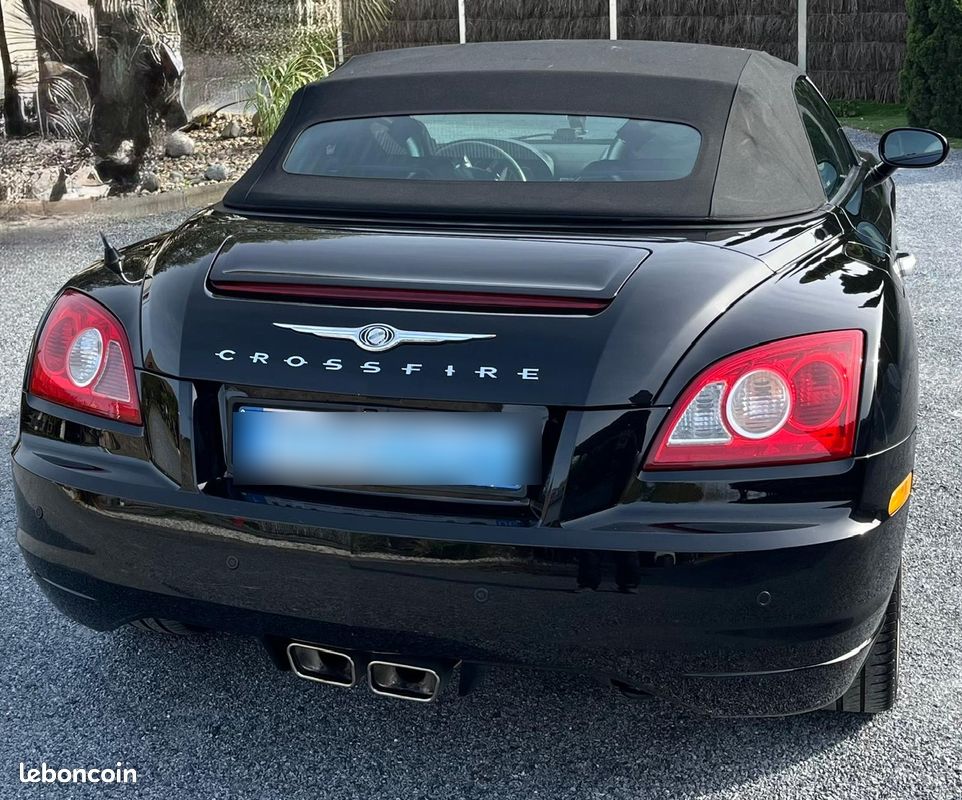 Très beau Cabriolet Chrysler Crossfire 3.2 V6 limited éthanol (image 3)