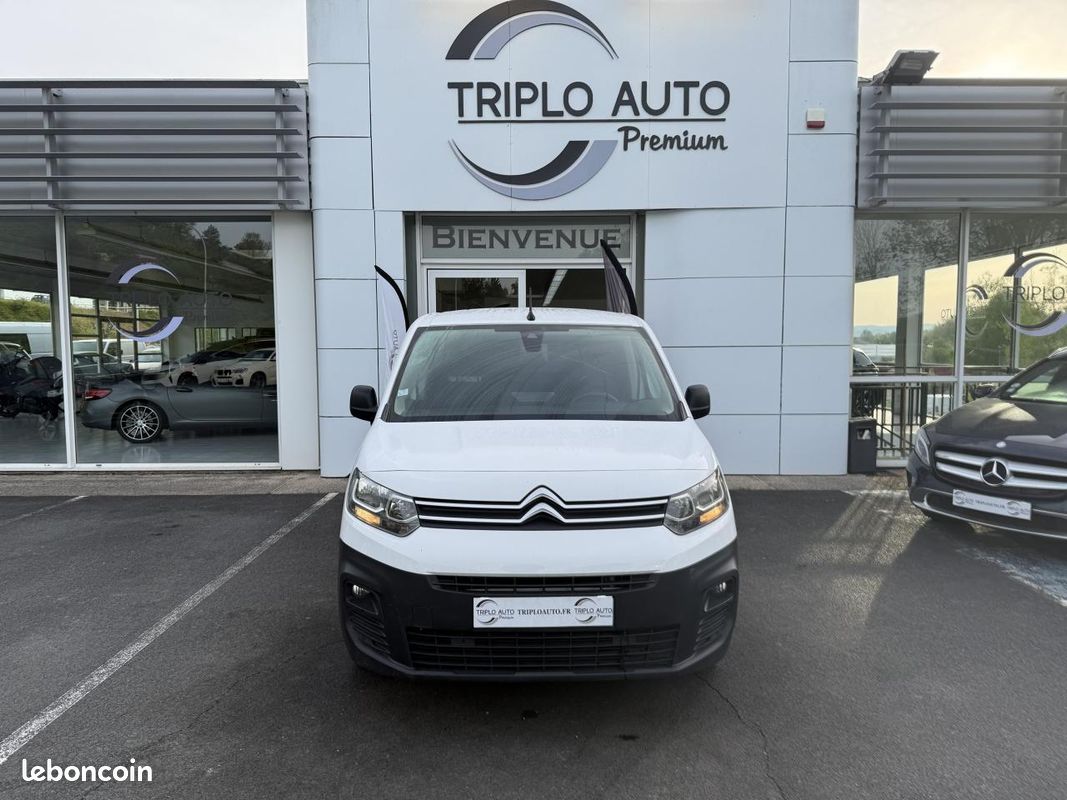 CITROEN BERLINGO 1.5 BlueHDi - 75 Fourgon M Worker 1000 kg TVA RECUPERABLE + ATTELAGE + CAMERA AR (image 2)