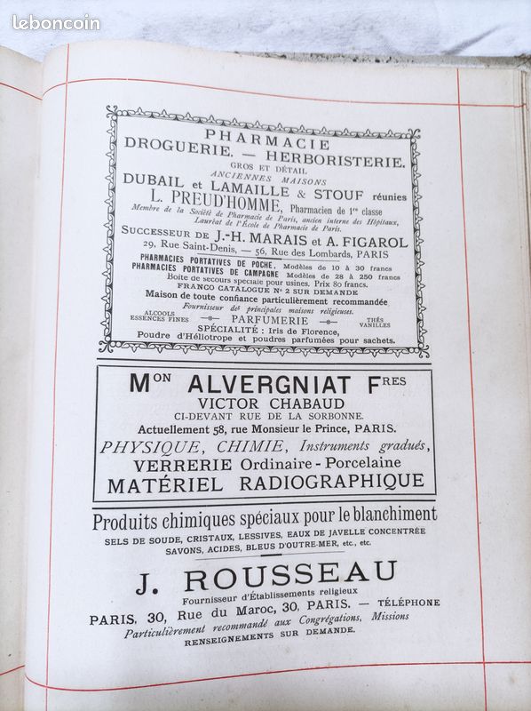 Le trés rare Almanach catholique de France de l'an de grâce 1899 (image 9)