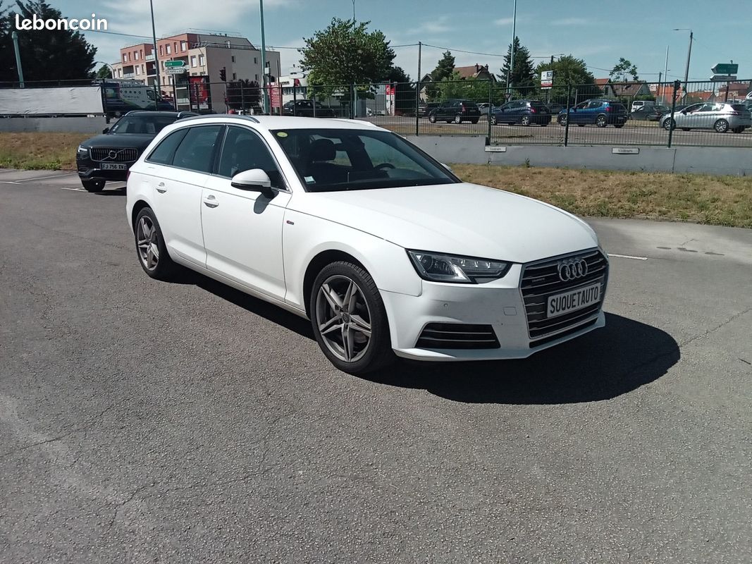 AUDI A4 AVANT 2.0 TDI 190 S tronic 7 Quattro S line / VENTE DESTINÉE UNIQUEMENT A PROFESSIONNEL DE L'AUTOMOBILE (image 3)