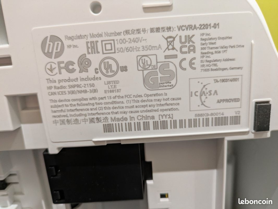 Imprimante HP Deskjet 2800e (image 3)