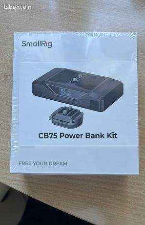 Batterie Base CB75 SmallRig - 73,8 Wh - Charge Rapide USB-C 65W - Pour Appareil Photo, Trépied