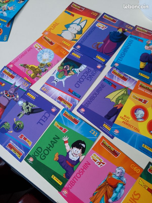 Bonjour vend carte Dragon ball Z édition illmité plus Dragon ball (image 6)