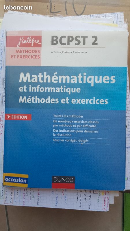 J'intègre Mathématiques et Informatique BCPST 2ème année (image 1)