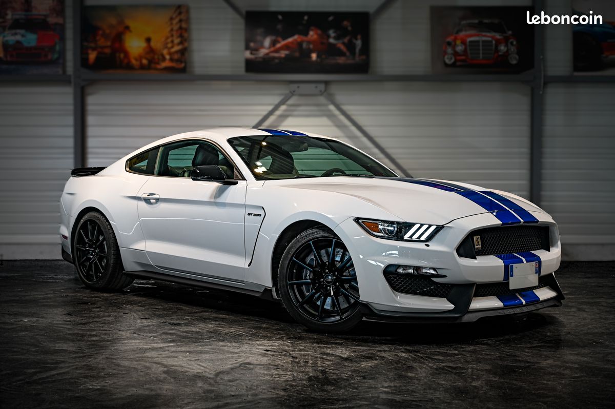 FORD MUSTANG SHELBY GT350 V8 5.2 533 BVM Track Pack / PPF / SYNC 3 / Sièges Confort / KeyLess / Caméra / Track Apps / SHAKER / MagneRide (image 2)