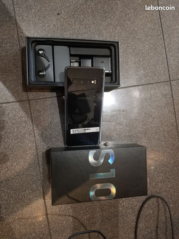 Samsung Galaxy s10 double sim tout neuf jamais utiliser avec facture et garantie (image 2)