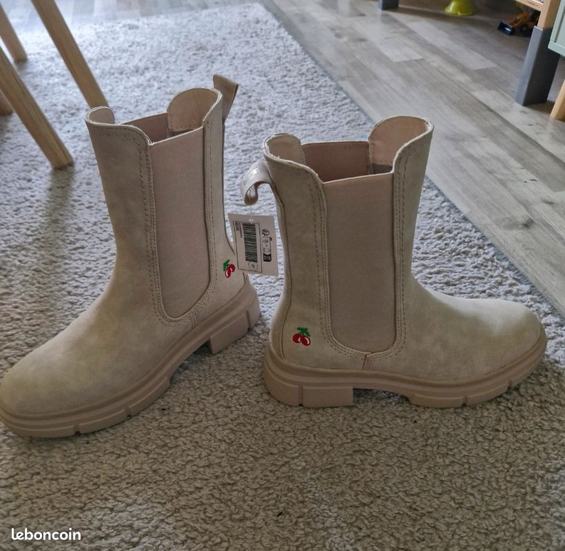 Bottines Le Temps Des Cerises Taille 41 – Tissu Multicolore, Semelle Caoutchouc, Talon Plat (occasion Très Bon état)