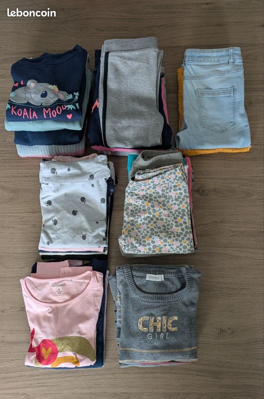 Lot 29 Vêtements Hiver Fille - 8 Ans (image 1)