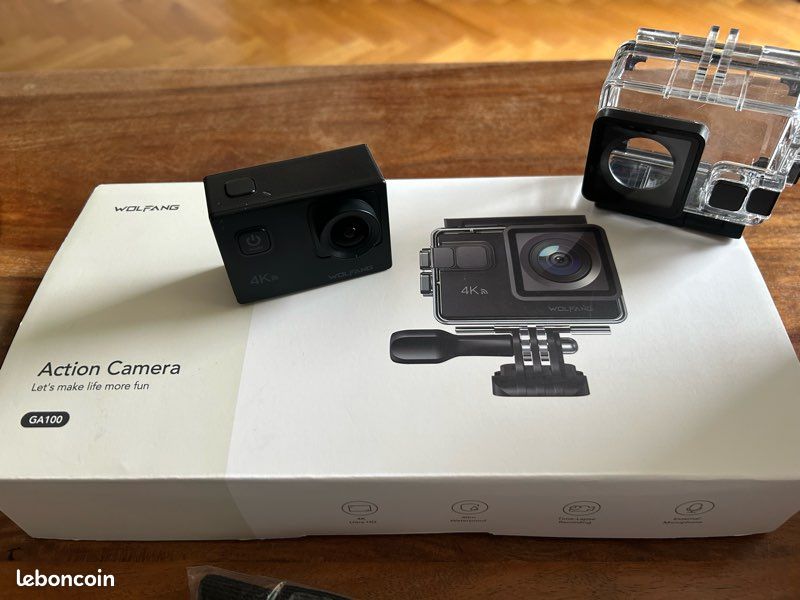 Action Cam AC700 4K 20MP WiFi Caméra sous-Marine Ultra HD étanche (image 2)