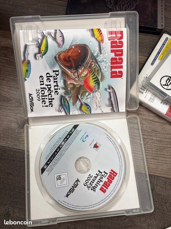 Rapala's partie de pêche en folie Nintendo wii fishing frenzy