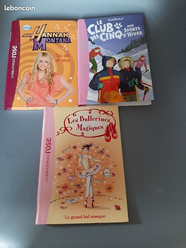 Lot de 3 romans bibliothèque rose (image 1)