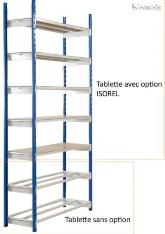Rack étagère métal (image 3)