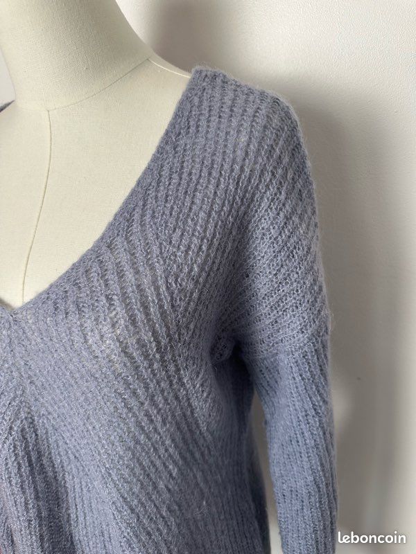🌸Pull Promod - en maille - bleu lilas 🌸 (image 4)