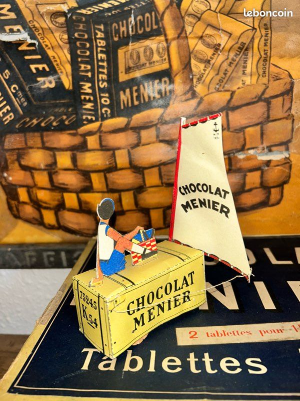 CHOCOLAT MENIER : Série complète de 40 cartes postales touristiques