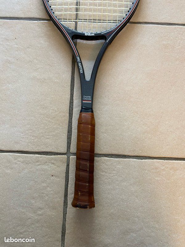 Raquette De Tennis Ancienne Wilson Pro Matrix - Avec Housse D'Origine