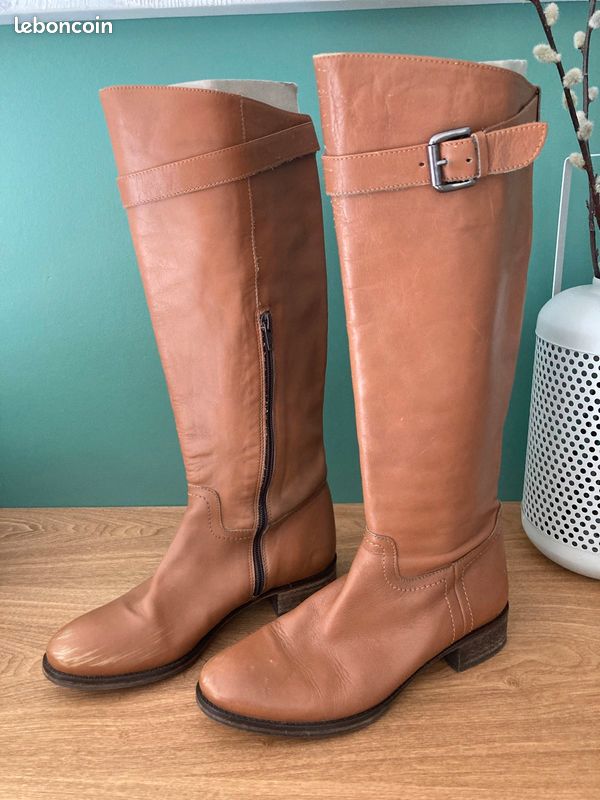 Knee High Bottines Camel Minelli Minelli Boots Paolina Online