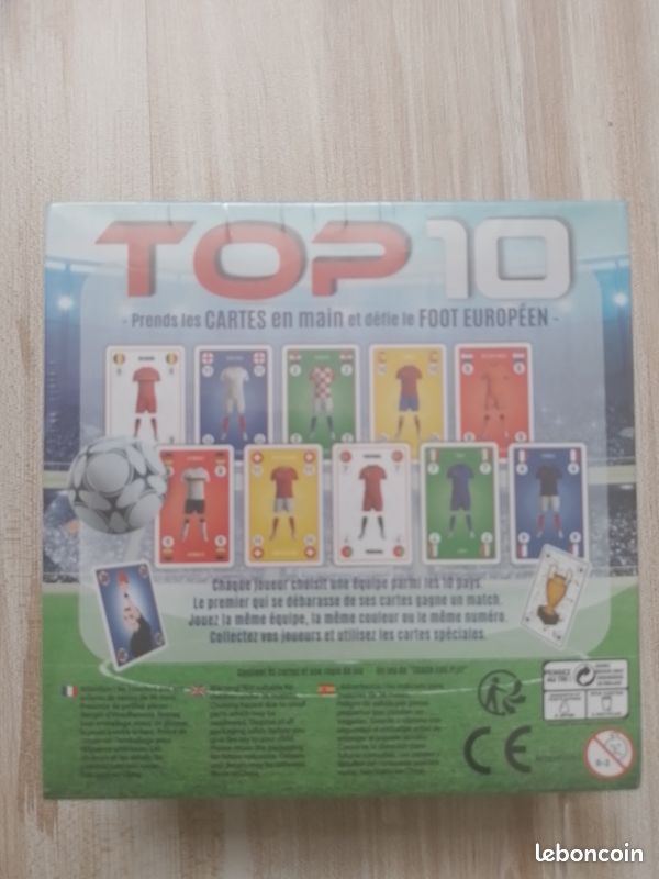 Foot européen jeu de cartes (image 2)