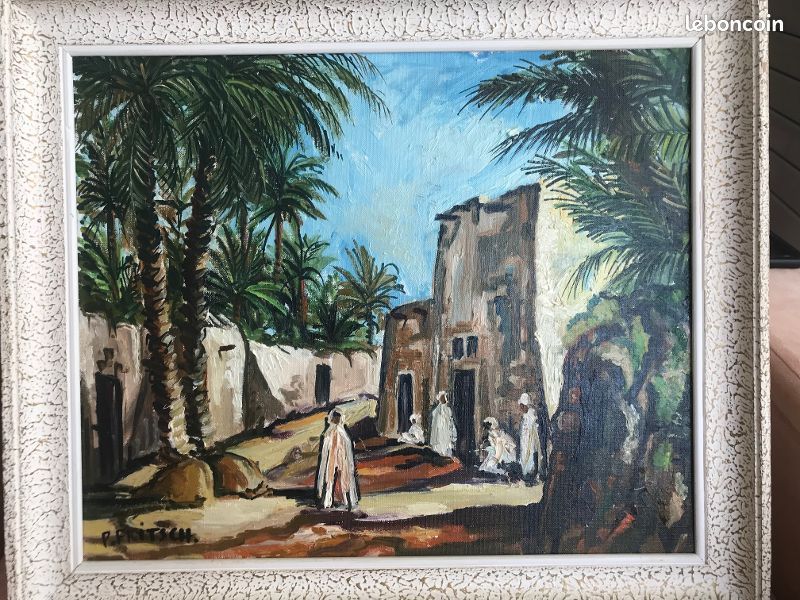 Peinture à l'huile signée P.FRITSCH (image 1)