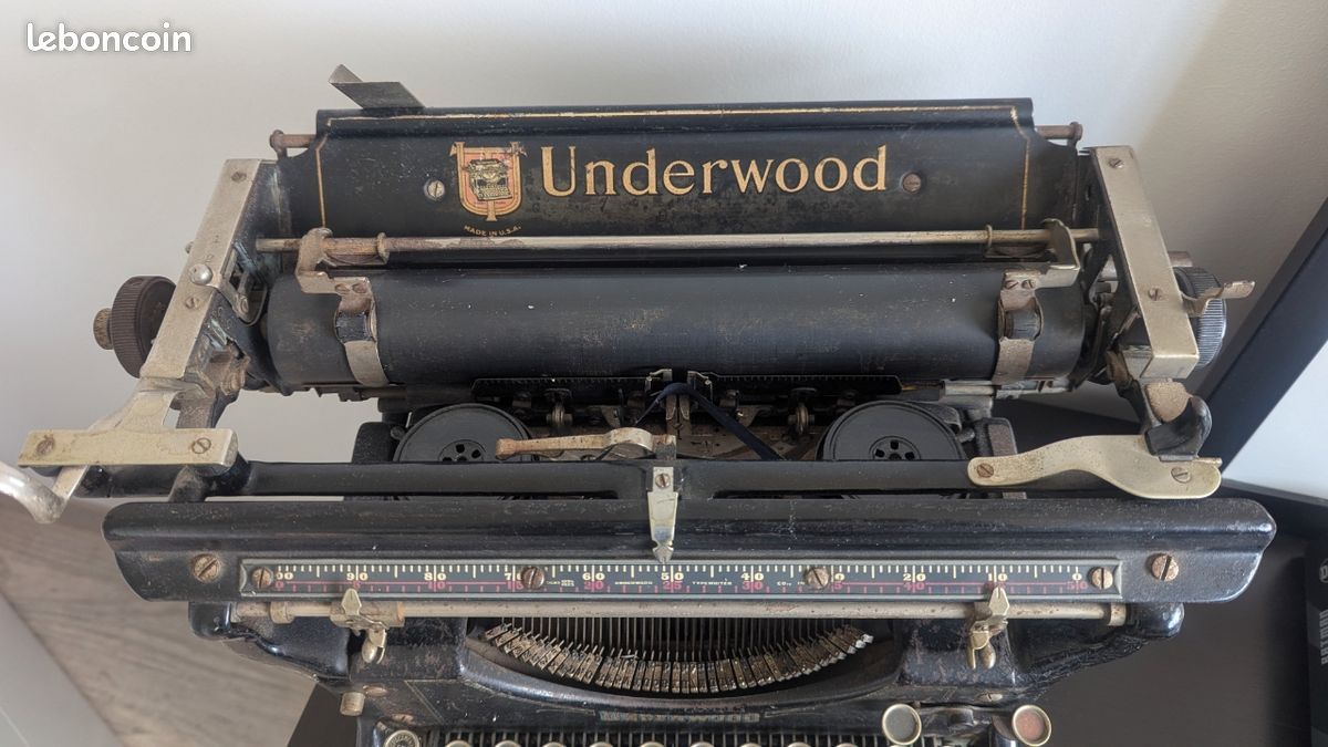 Machine à écrire underwood (image 6)