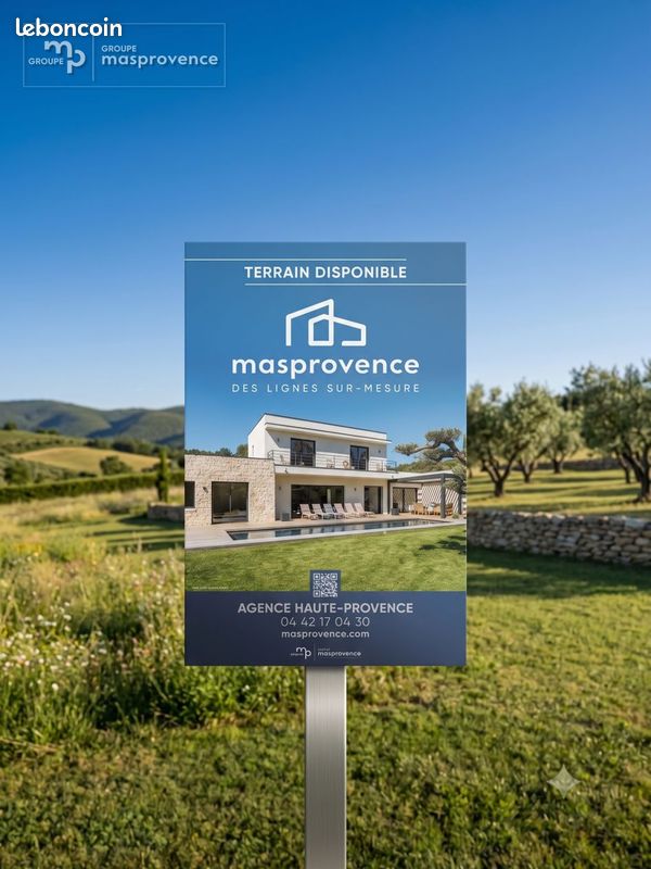 Terrain à bâtir de 509 m² à ORAISON (04) · 125 000 €
