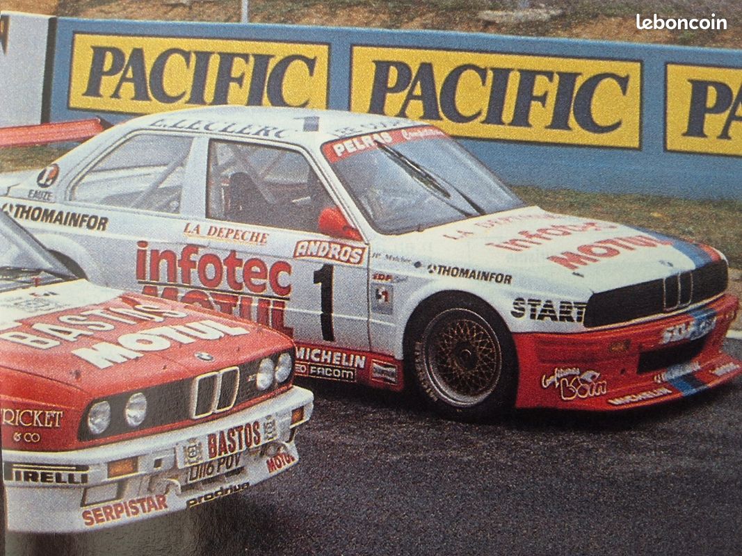 Essais d'époque de 1991 BMW M3 Francis Dosières, François Chatriot, Michel Perin, Jean-Pierre Malcher, Lucien Guitteny....Garage Benoît, Hartge, (image 3)