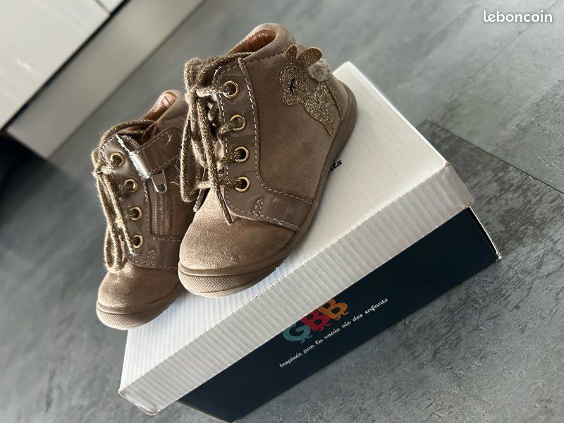 Chaussures Bébé Chaussures Gbb Filles GBB ANINA Bleu Chaussure Pas