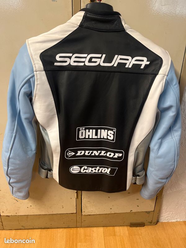 Blouson moto cuir femme Segura Équipement moto