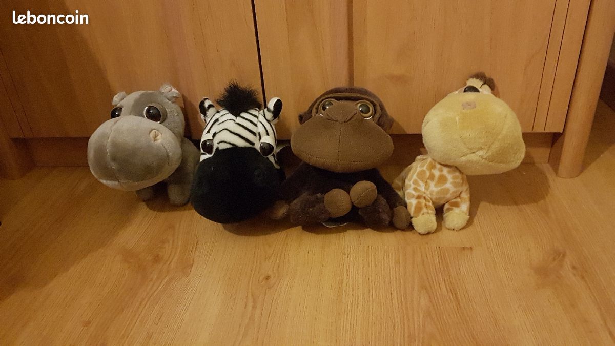 Peluches Animaux de la jungle (image 1)
