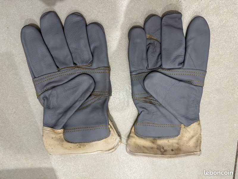 Gants cuir travail T 11 (image 1)