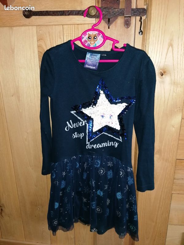 Robe desigual reine des neige (image 1)