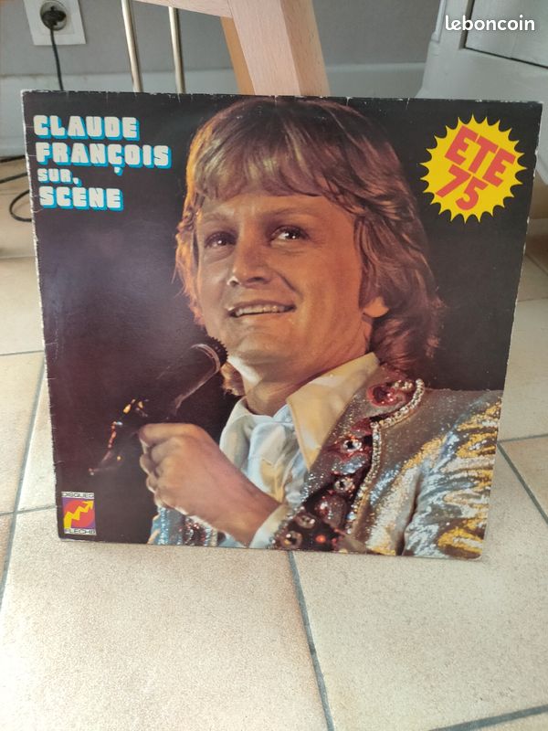 33 tours Claude François sur scène (image 1)