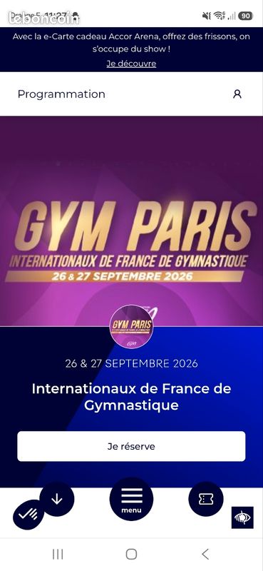 Place Internationaux de gym paris 2026 (image 1)