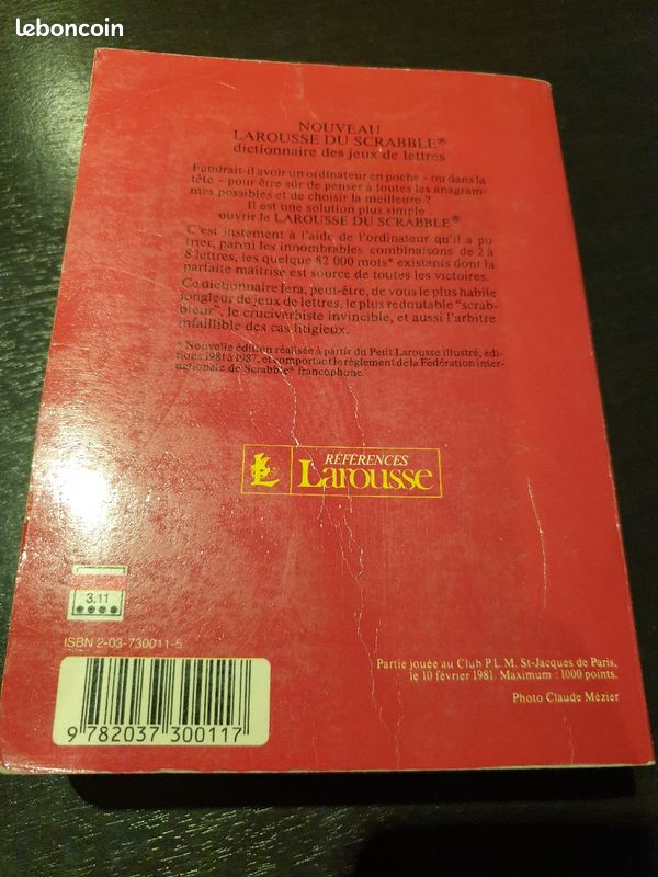 Scrabble dictionnaire des jeux de lettres (image 2)