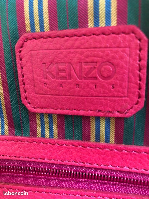Sac en cuir Kenzo vintage (image 3)