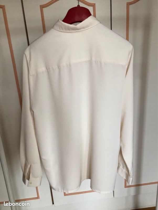 Chemisier TODAY Femme Beige Clair - Taille 46, Manches Longues, Coton, Occasion