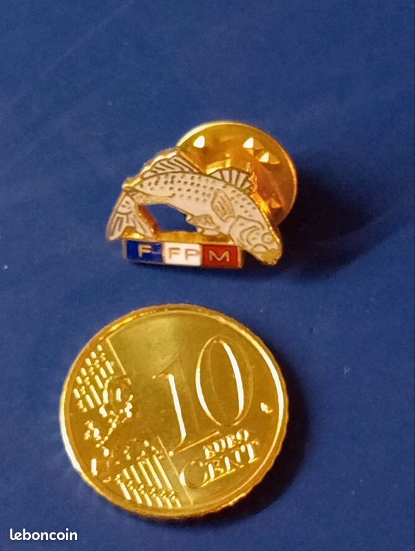 Badge Vintage De Permis De Pêche – Pennsylvanie 1940 – Pin’s Collectionneur