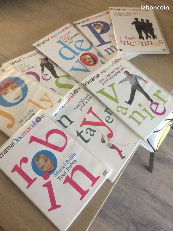 Coffret 8 dvd humoristes One Man Show (image 3)