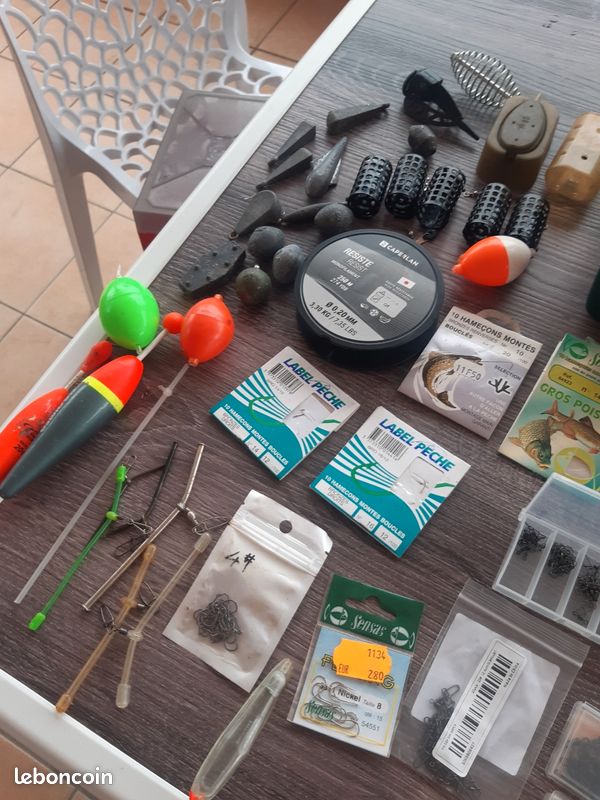 Kit de boîte de matériel de pêche Kit d'accessoires