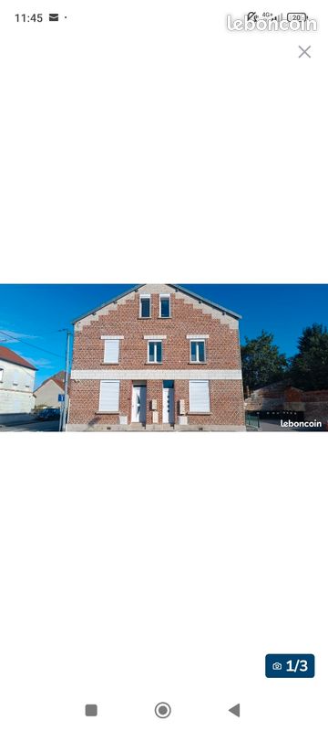 Appartement 3 pièces 60 m² · à Chauny · 60 m² · 585 €