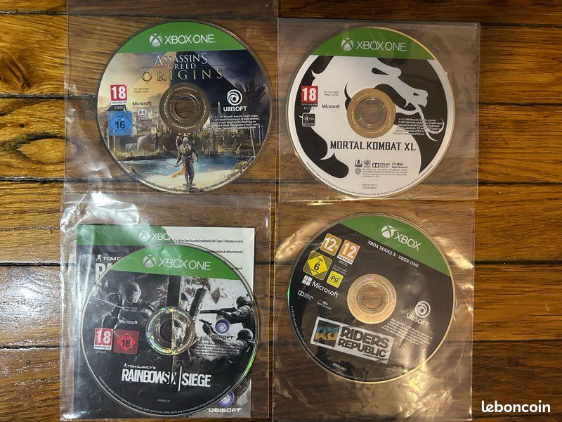 XboX One : jeux CD seuls. LIRE L’ANNONCE (image 1)