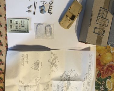 ANNECY MINIATURES 1/43 KIT A MONTER FERRARI 250 LM Spyder HEINI WALTER 1965 EUR 150,00 - FR