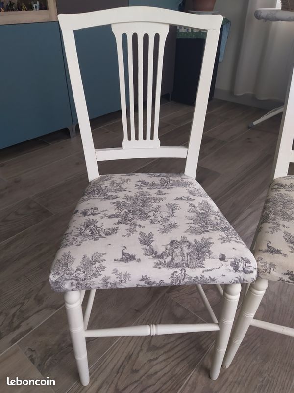Chaises lyre vintage (image 2)