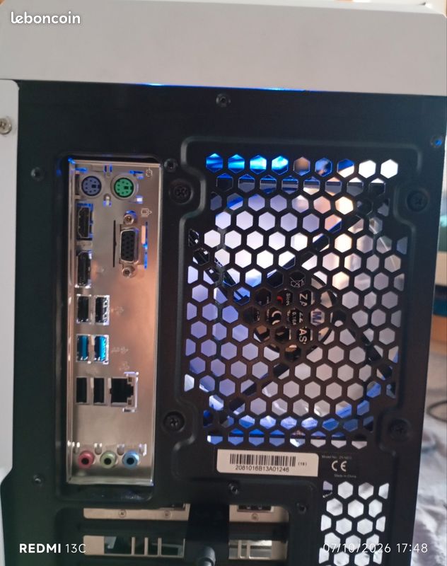 PC Gamer i5-10400 + GTX 1660 SUPER 6Go + 16Go DDR4 3200 + NVMe 256Go + SSD 120Go + HDD 1To + Watercooling (image 4)