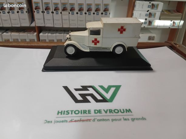 Fourgon C4F de 1930 - solido - 1/43ème en boite