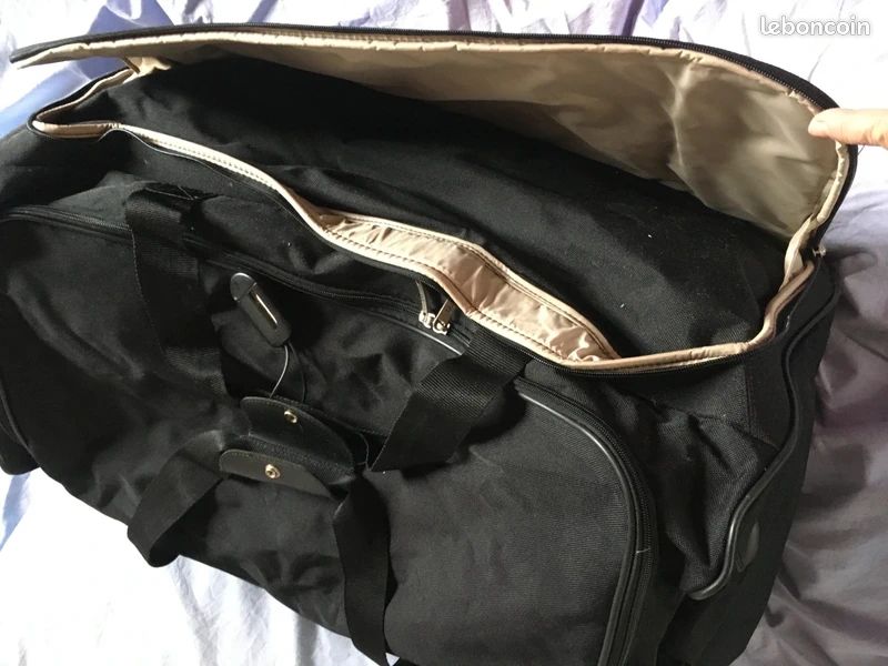 ALISTAIR Bibrown - Sac de Voyage à roulettes – Taille XL 100 cm - Marque Française - Garantie 2 Ans
