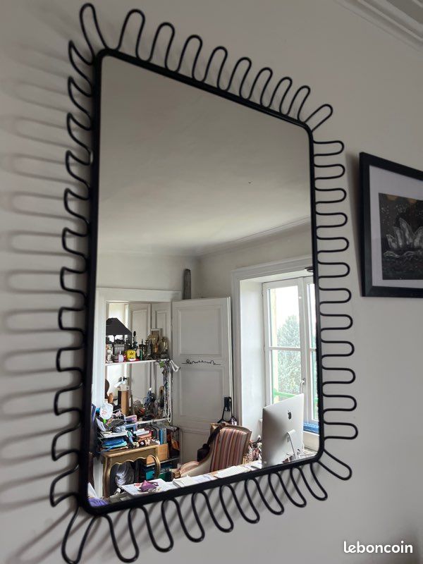 Miroir fer noir