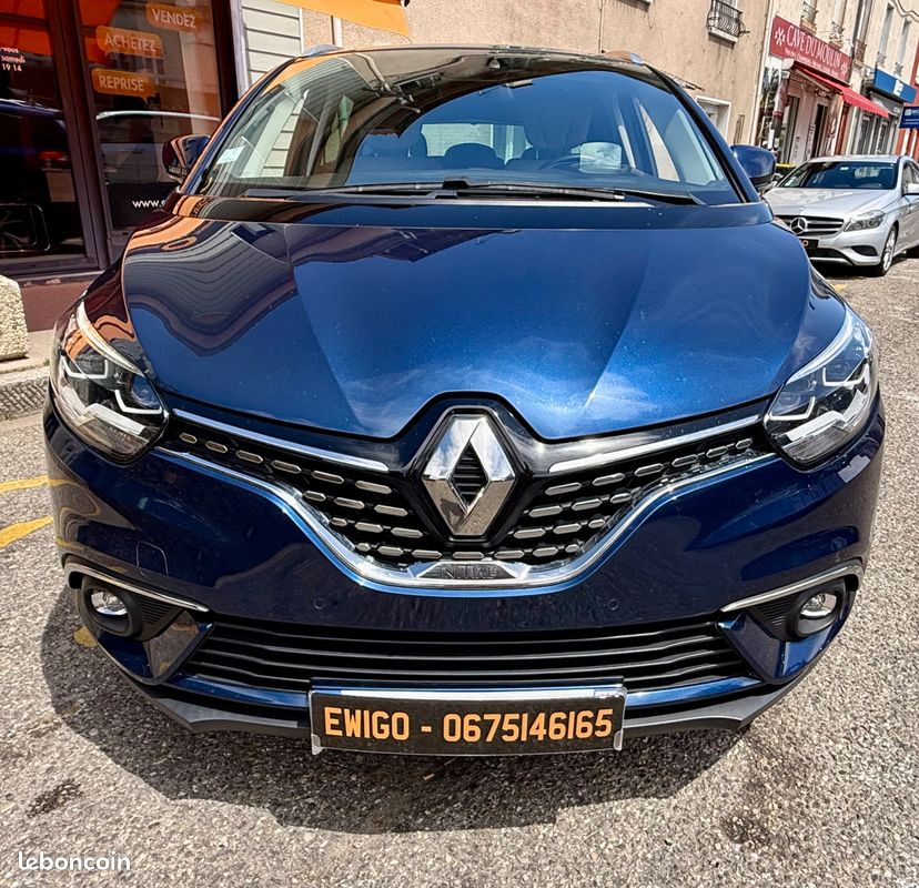 RENAULT GRAND SCENIC 1.7 BLUEDCI 150CH INITIALE PARIS- CUIR - ATTELAGE-GARANTIe (image 12)